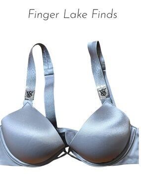 Victoria's Secret Very Sexy Demi Bra with Embellished Straps, 34B
